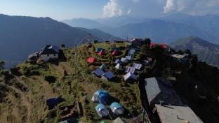 DhaulaPir Adventure Luxury tent in Himachal Pradesh