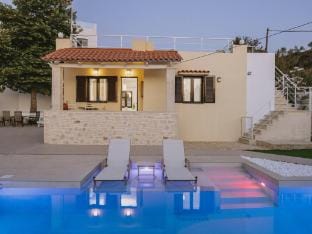 Villa in Panormo with Private Pool  Beach Villa in Panormos in Rethymno