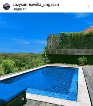 Cozy villa with sunrise & green screen Room #7 Villa in Bali