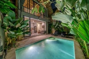GreenHarmony3-Private Pool&Peaceful Ricefield View Villa in Tampaksiring