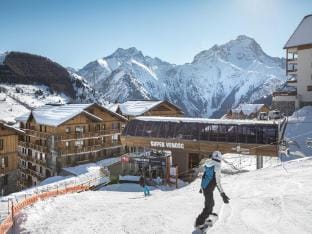 Apartment in Les Deux Alpes with Alpine Views Apartment in Les Deux Alpes