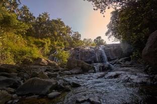 Kudremukh Homestay: Heritage villa by the falls Vacation rental in Karnataka