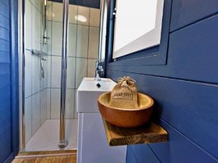 Shepherds Hut on Llyn Peninsula by Private Lake Vacation rental in Wales