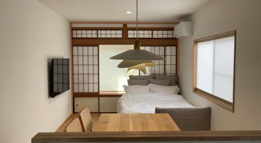 New Open T-House Kyoto-1 鄰近二條城天然材質檜木清香-放鬆的京都生活 Villa in Kyoto