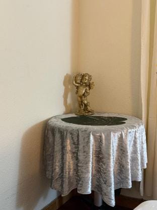 Bedroom in apartment. Sants area. Komfort Apartment in L'Hospitalet de Llobregat