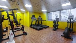 StayShort - Studio Unit in JVC Sleeps 3 with Balcony Apartment in Dubai