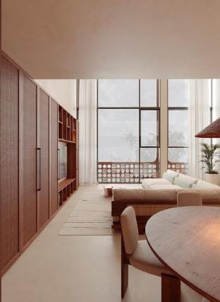 Gate 11 Huge Mezzanine 3 • Big 75's TV Vacation rental in North Kuta