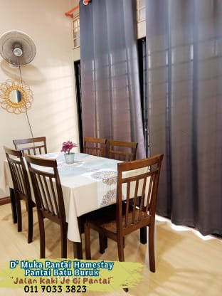 D'Muka Pantai Homestay Pantai Batu Buruk Vacation rental in Terengganu, Malaysia