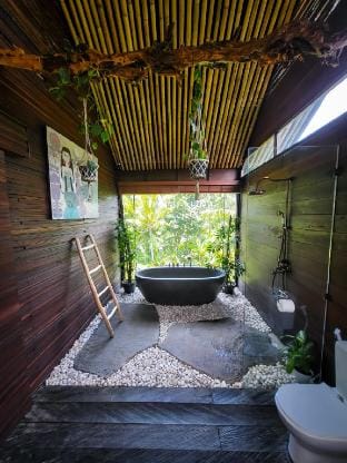 One Bedroom Villa with Natural Pool & Yoga shala Villa in Ubud