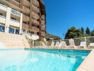 Studio in Oisans near Hiking Trails  Pool Apartment in Huez
