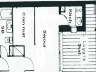 Studio for 4 People Apartment in Occitanie