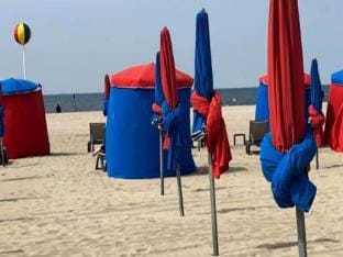 Nice balcony close to the beach Apartment in Deauville