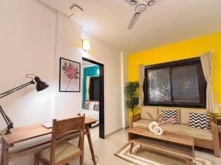 Stylish 1BHK Near Airport by Studio Forty 8 PLG201 Apartment in Pune
