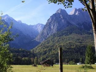 Hollentalspitze in Haus Zugspitze Vacation rental in Grainau