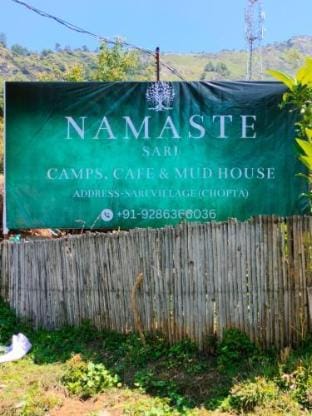 Namaste Sari Luxury tent in Uttarakhand