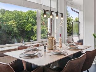 Up to 6 people directly at the park Apartment in Wilhelmshaven