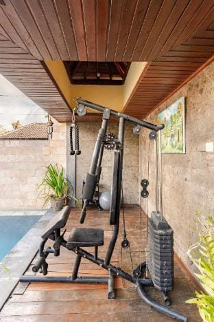 Ano Villa (2BR,Privat Pool,Gym,BBQ,Ubud) Villa in Tampaksiring