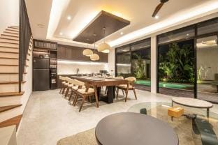 Exquisite 5BR Canggu Villa – Steps from the Beach Villa in North Kuta