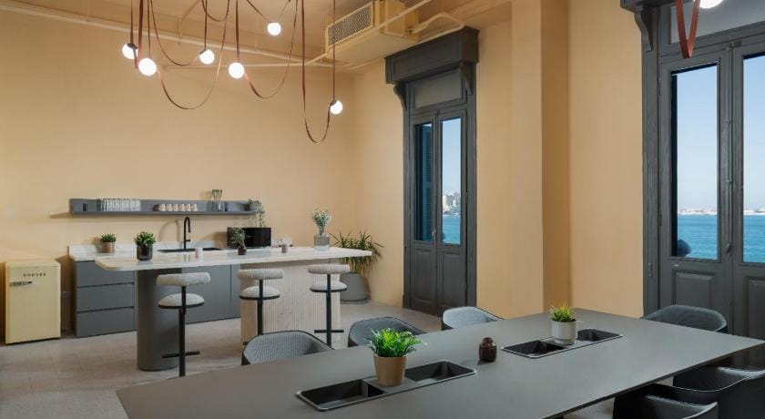 grey l studio apartments Corniche Alexandria Hotel in Egypt
