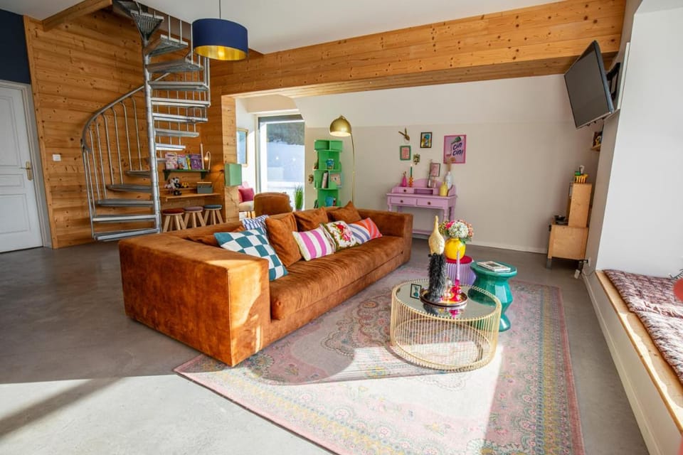 Gîte La Bohème Rhapsodie – 14 pers, terrasse panoramique et vue exceptionnelle sur Autrans Vacation rental in Auvergne-Rhône-Alpes