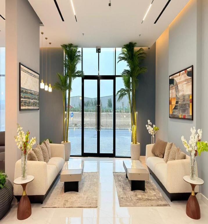 Luxury Apartment with Pool Gym & Free Parking at E Hotel in Dubai
