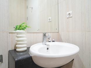 White Compact 1BR at Sentul Tower By Travelio Apartment in West Java