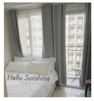 1br  with balcony pool view
Hello Sunshine! Apartment in Las Pinas