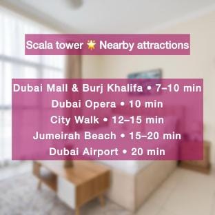 Chic 1BR w Pool, Sauna & Steam Room Access Vacation rental in Dubai