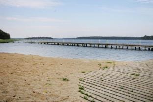 Holiday home with garden, close to the lake Vacation rental in Masovian Voivodeship