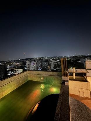 "Serene Sky Family Penthouse | Pool & Terrace" Vacation rental in Hyderabad