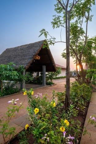 Heritage,” “Courtyard,” “Stay” manduva house Farm Stay in Telangana