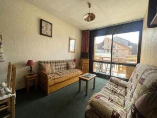 Studio in France at the Slopes with Balcony Apartment in Les Deux Alpes