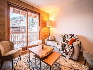 Apartment in La Charmette by Ski Slopes Apartment in Les Avanchers-Valmorel