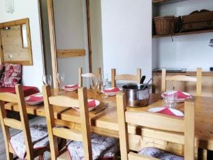 Apartment in Planchamp with Ski-InSki-Out Access Apartment in Les Avanchers-Valmorel