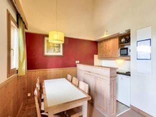 Chalet in Valmorel near Ski Lifts  Forest Apartment in Les Avanchers-Valmorel