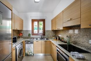 BK02 Adjacent to Aphrodite Hills - Pool and Sea View Apartment in Kouklia