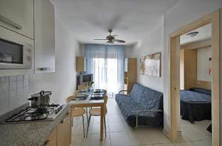 Modern flat with balcony in Caorle residence Apartment in Caorle