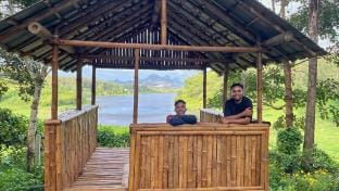 carpa lupa -water front wooden cottage Campground/ 
RV Resort in Kerala