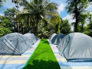 earthwise tent camping Luxury tent in Kerala