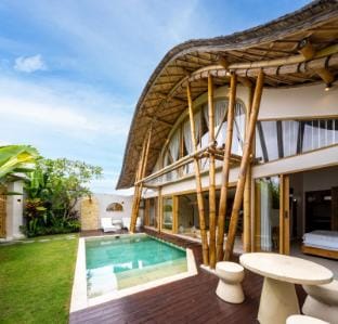 Villa Sunset Bamboo By Pertama Management Villa in North Kuta