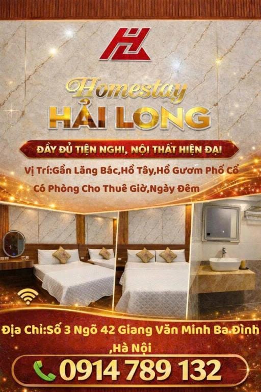 Hải long Homestay Hotel in Hanoi