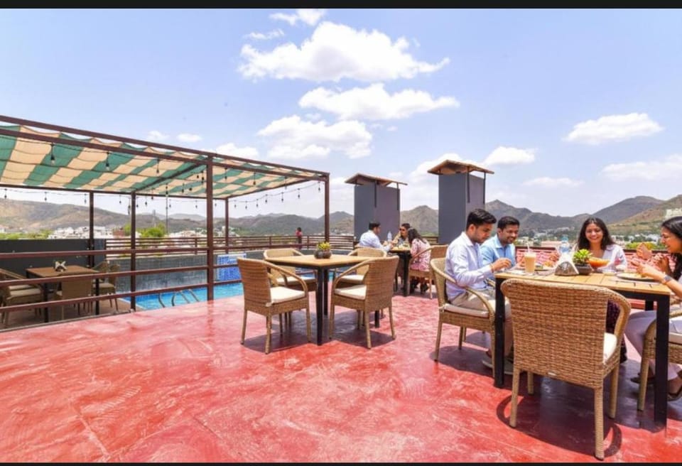 Mangal Residency Rooftop Pool Hotel in Udaipur