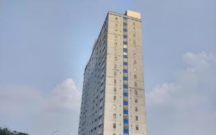 Studio with Blue Tone at Dramaga Tower By Travelio Apartment in West Java