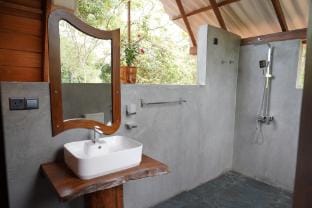 Habarana Chena Hut - Private Cabana with Balcony Chalet in Sri Lanka