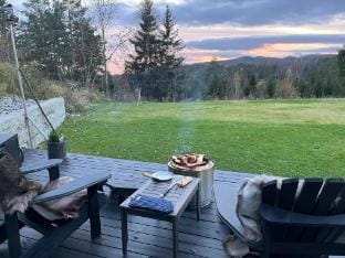 Black Mirror , Jacuzzi all year Vacation rental in Viken, Norway