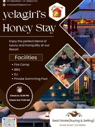 Yelagiris Honey Stay Villa in Tamil Nadu