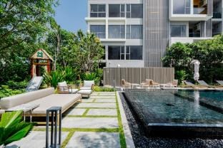 Comfortable apartments with panoramic view in Lagu Apartment in Choeng Thale
