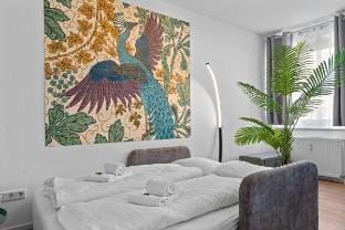 Central | Kitchen | Netflix | 43 sqm Vacation rental in Wuppertal