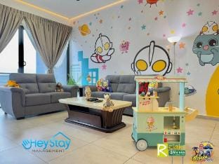 Atlantis 12pax/SeaView/VideoGame/PlayGround/Jonker Vacation rental in Malacca
