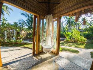 The Bamboo House · Tropical Garden & Empty Beach Vacation rental in General Luna